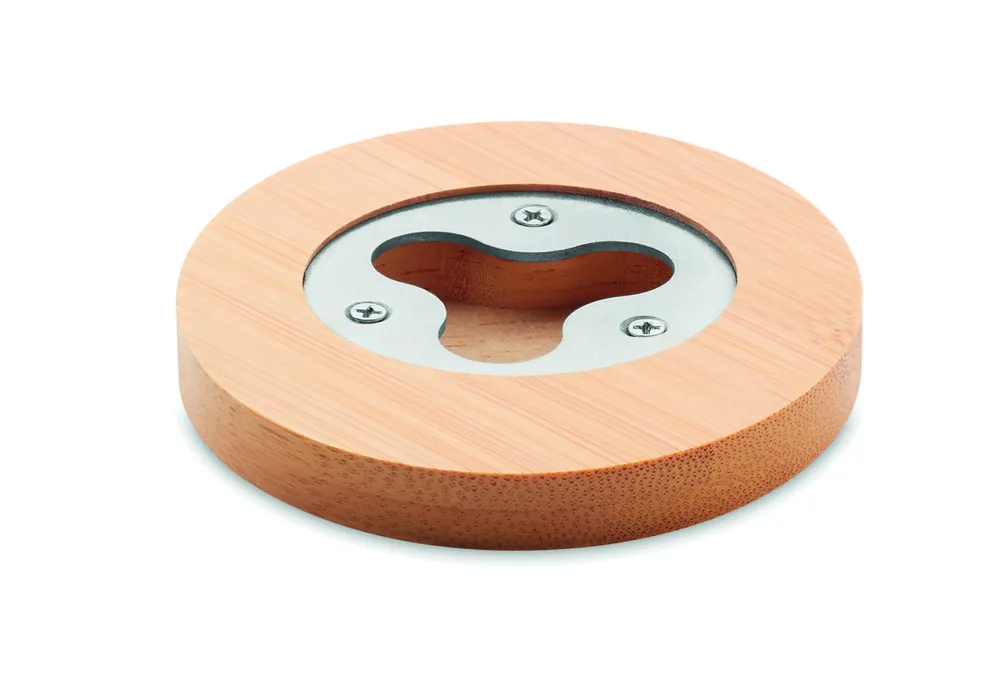 Dakai · Bamboe onderzetter met opener – Hout