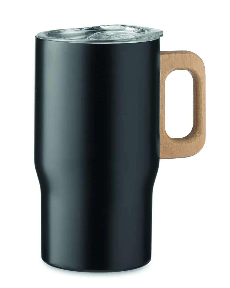Tumboo · Dubbelwandige beker 350ml – Zwart