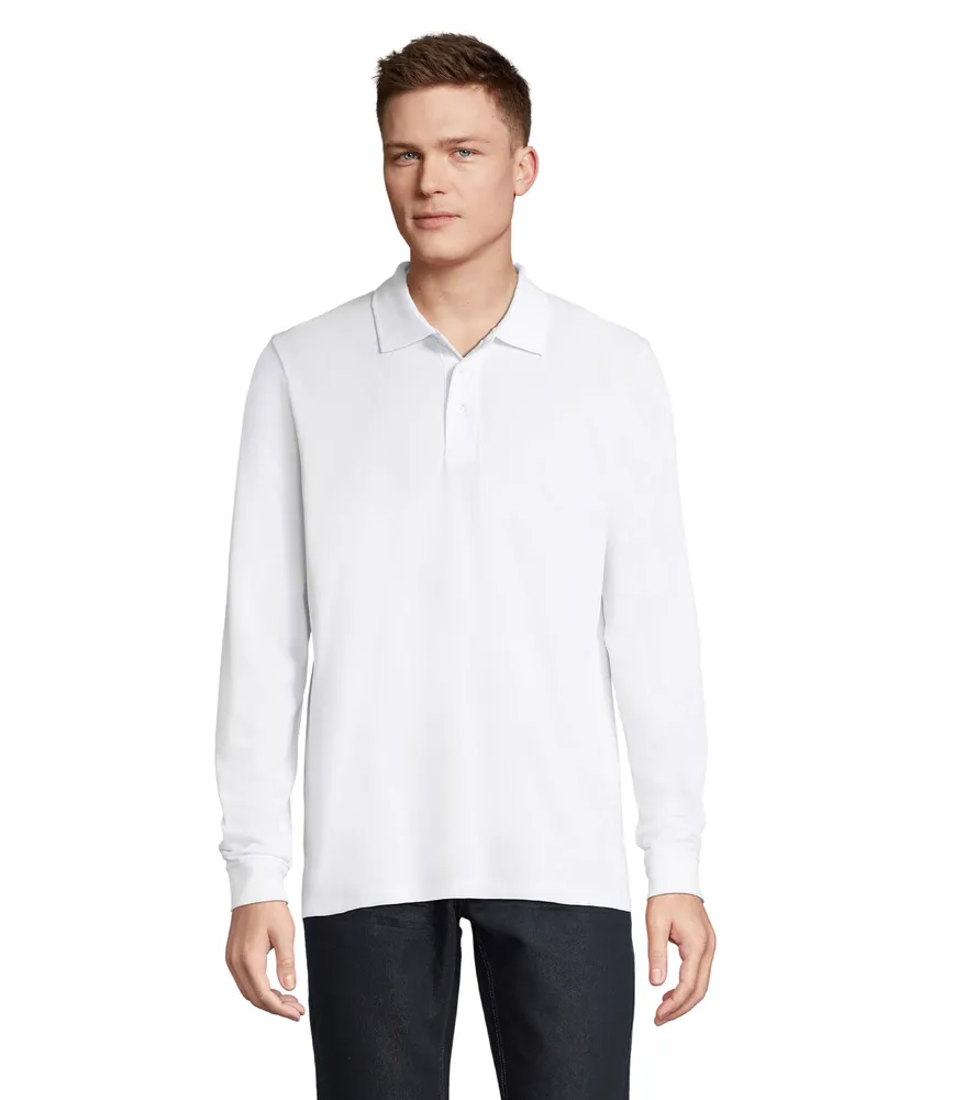 Prime Lsl Unisex Polo 200 – Wit