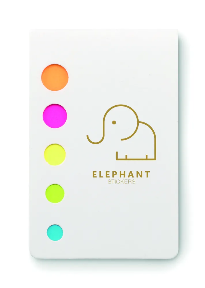 Memosticky · Pagina labels – Wit