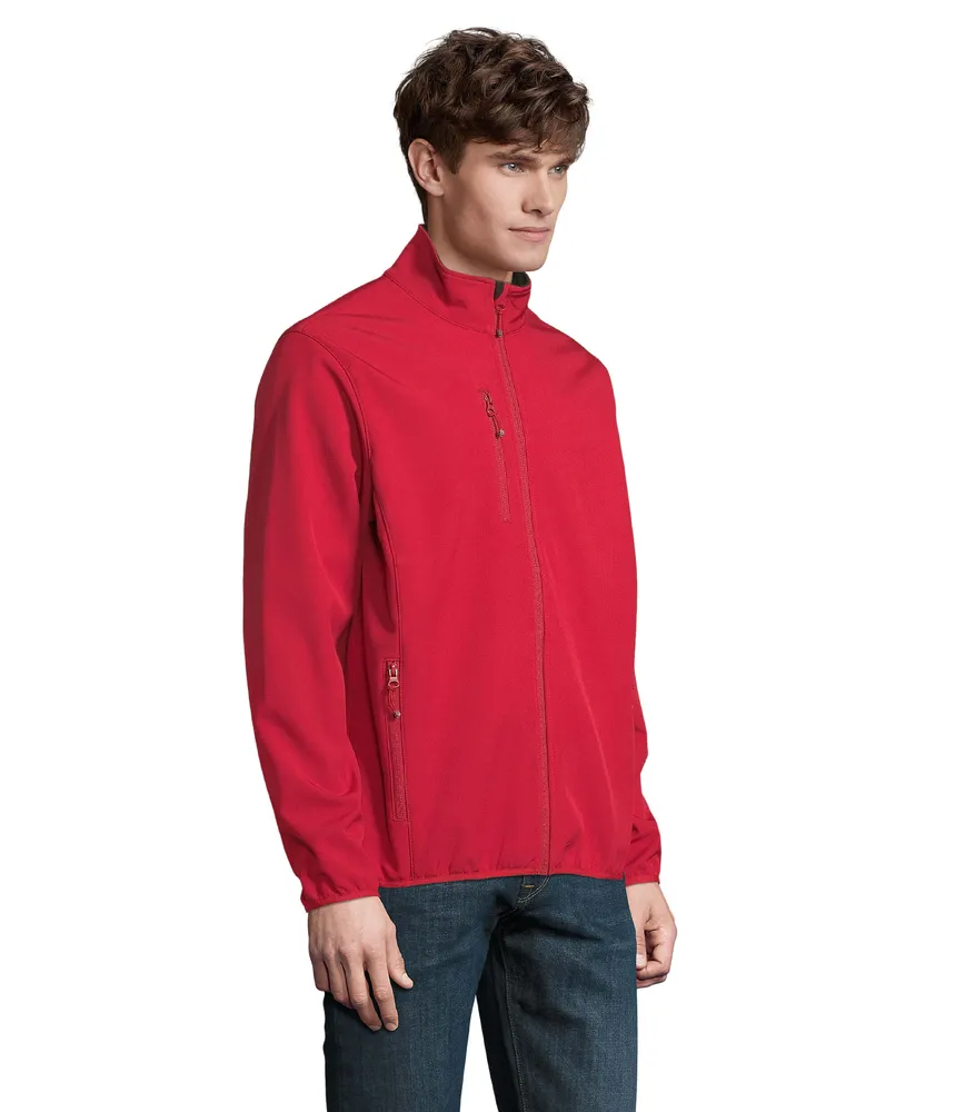 Falcon Men Softshell – Pepper red