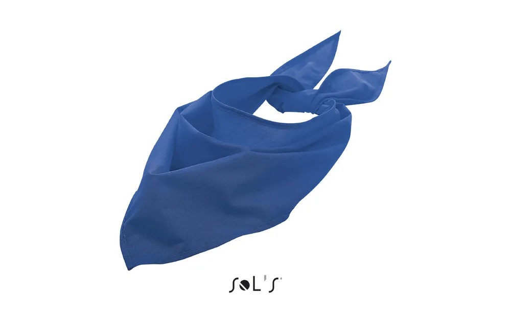 Bandana Polycotton – Koningsblauw