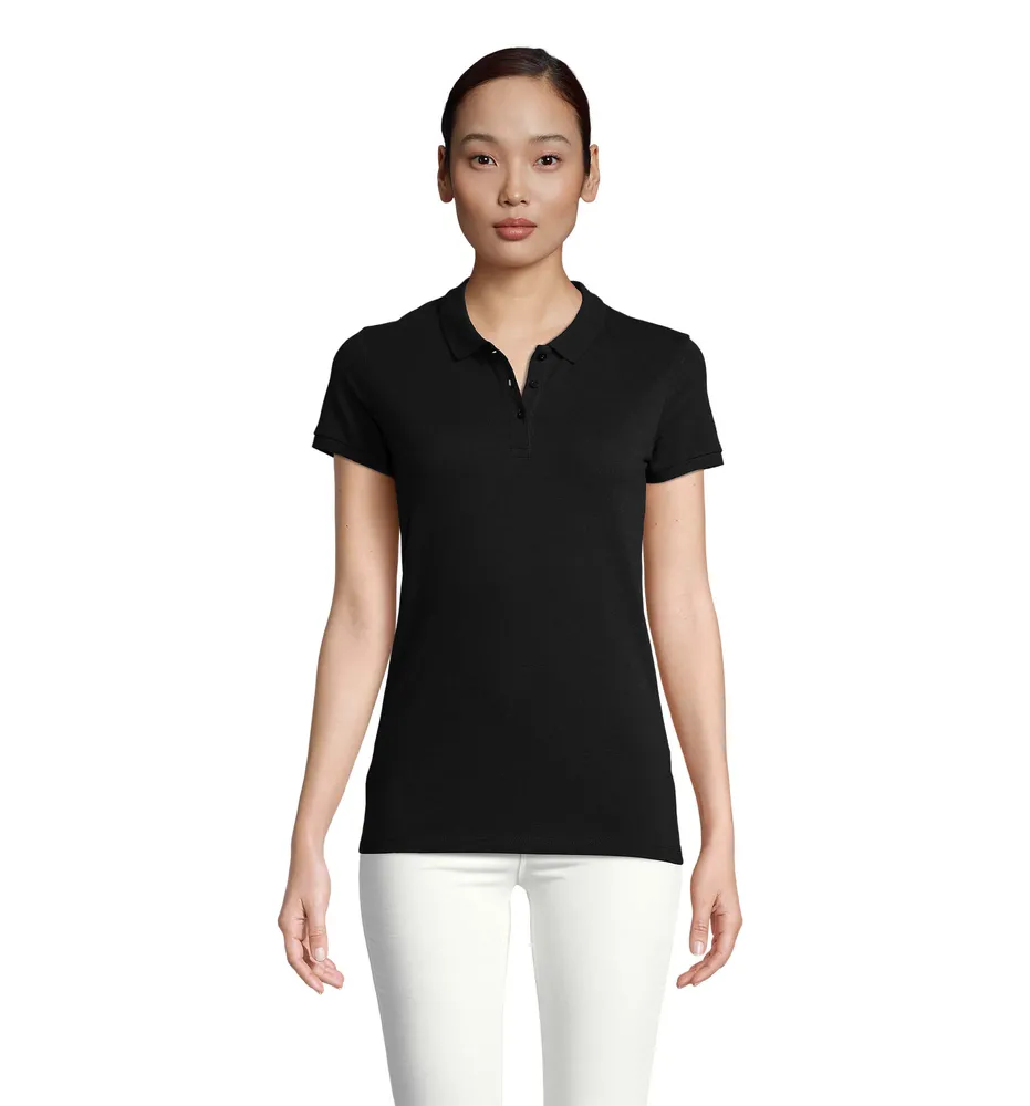 Planet Women · Planet Dames Polo 170g – Zwart