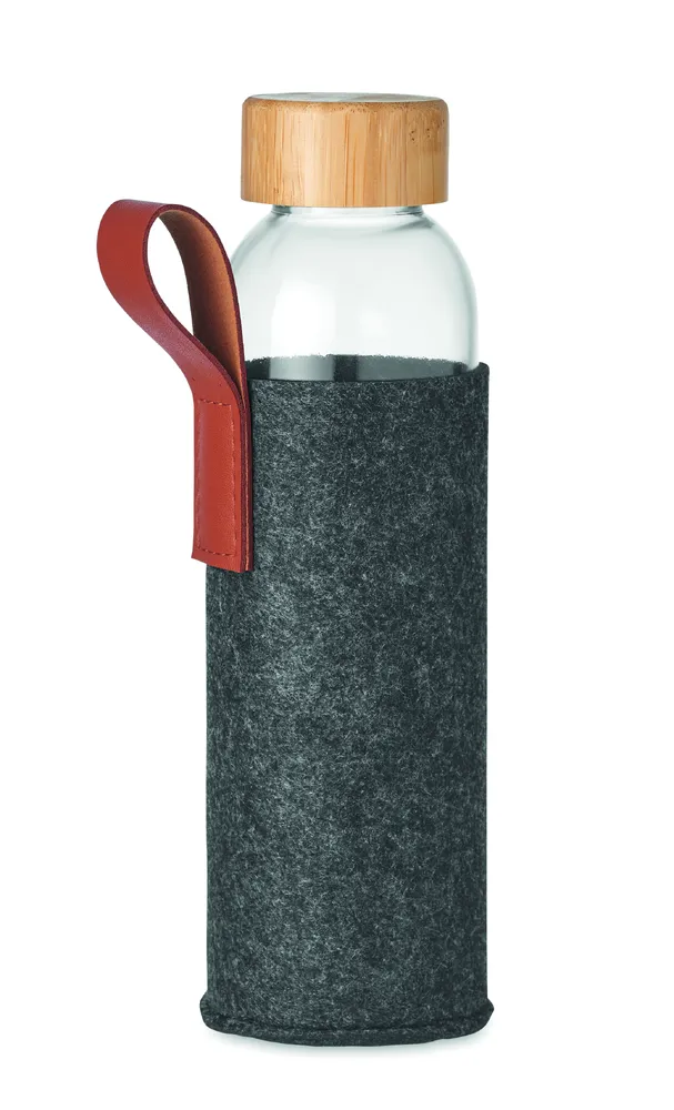 Thai · Glazen fles 500 ml – Steengrijs