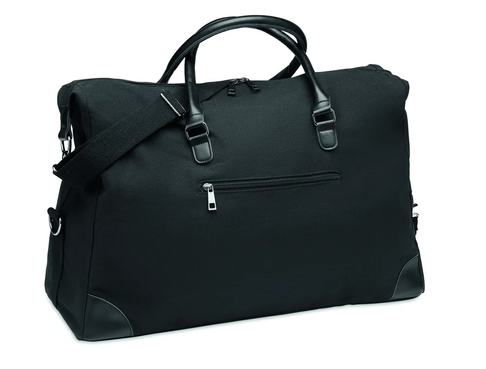 Monaco · Canvas weekendtas 340 gr/m² – Zwart