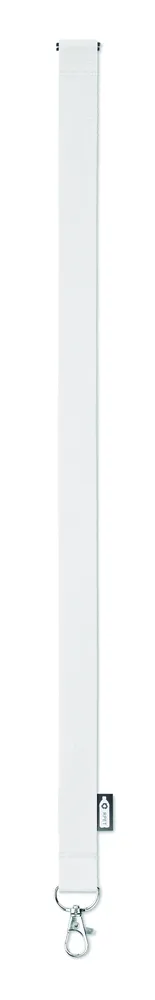 Lany RPET · RPET Lanyard – Wit
