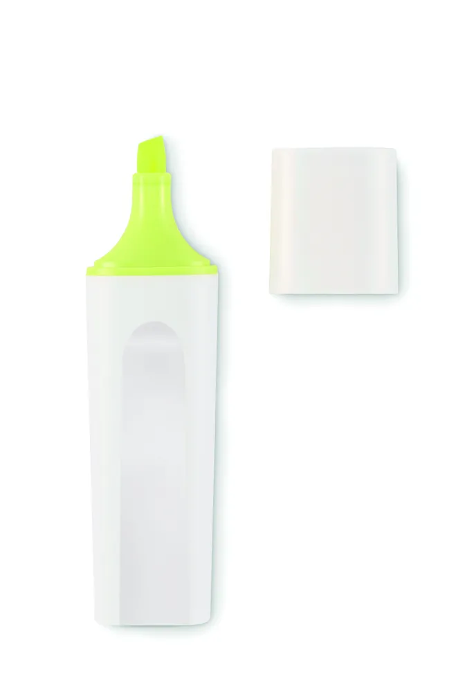 Lit · RPET markeerstift – Neon geel