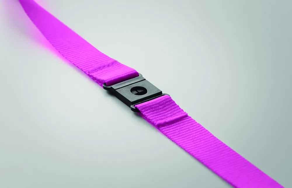 Lany RPET · RPET Lanyard – Fuchsia