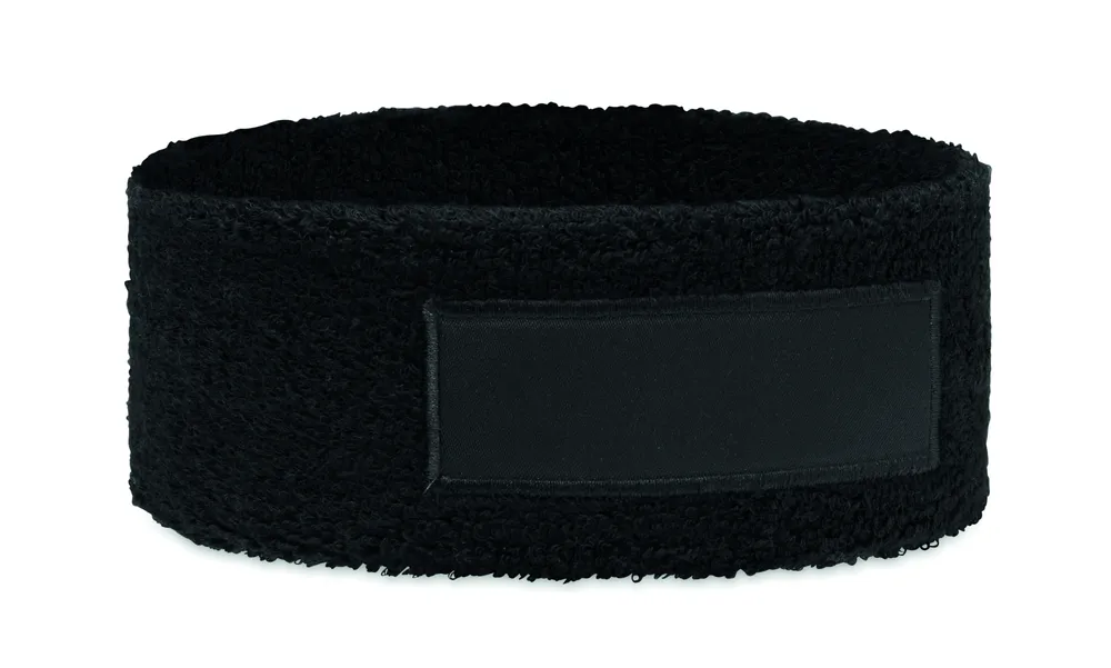 Atama · Hoofdband van polykatoen – Zwart