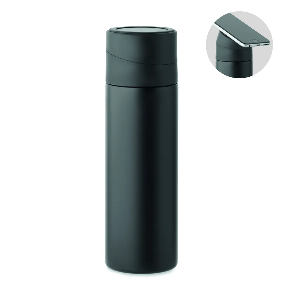 Phottle · Dubbelwandige fles 420ml. – Zwart