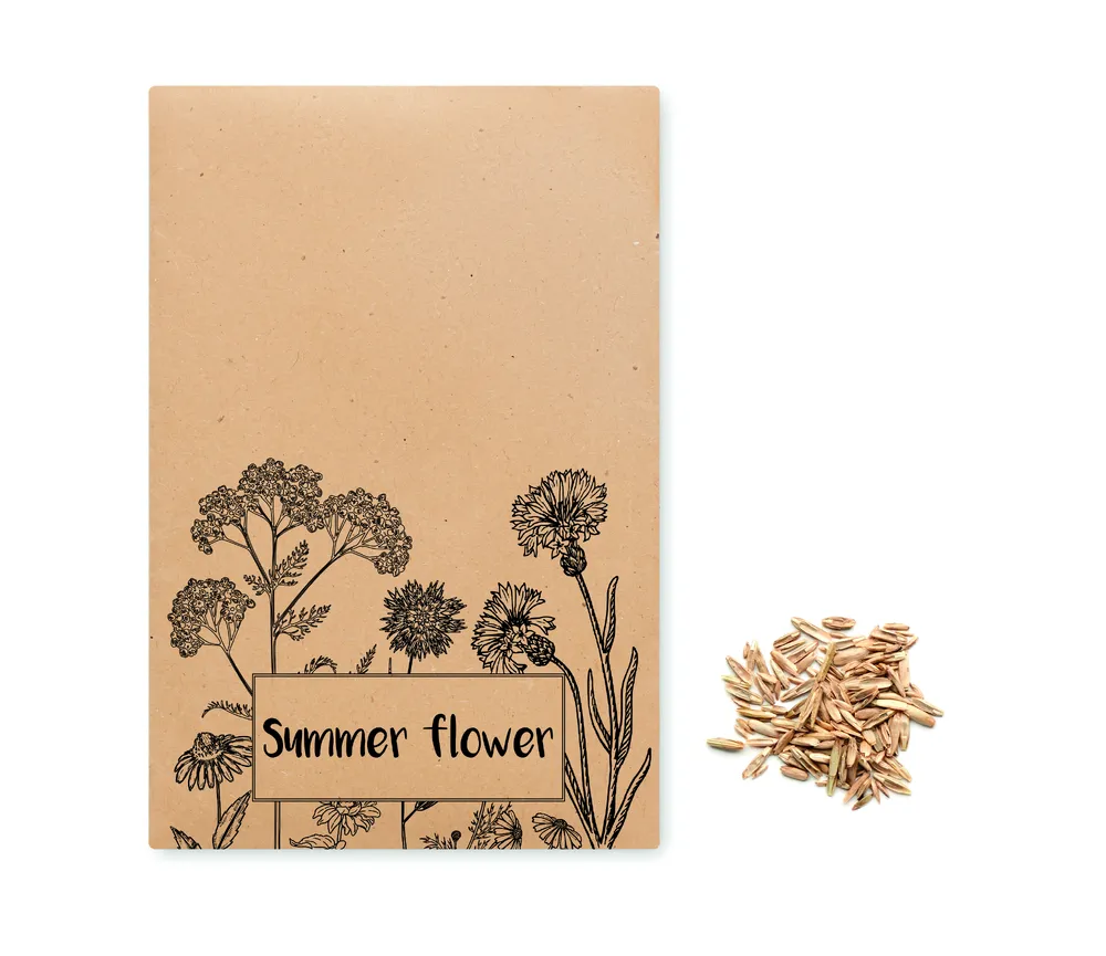 Seedlope · Bloemenzaadjes in envelop – Beige