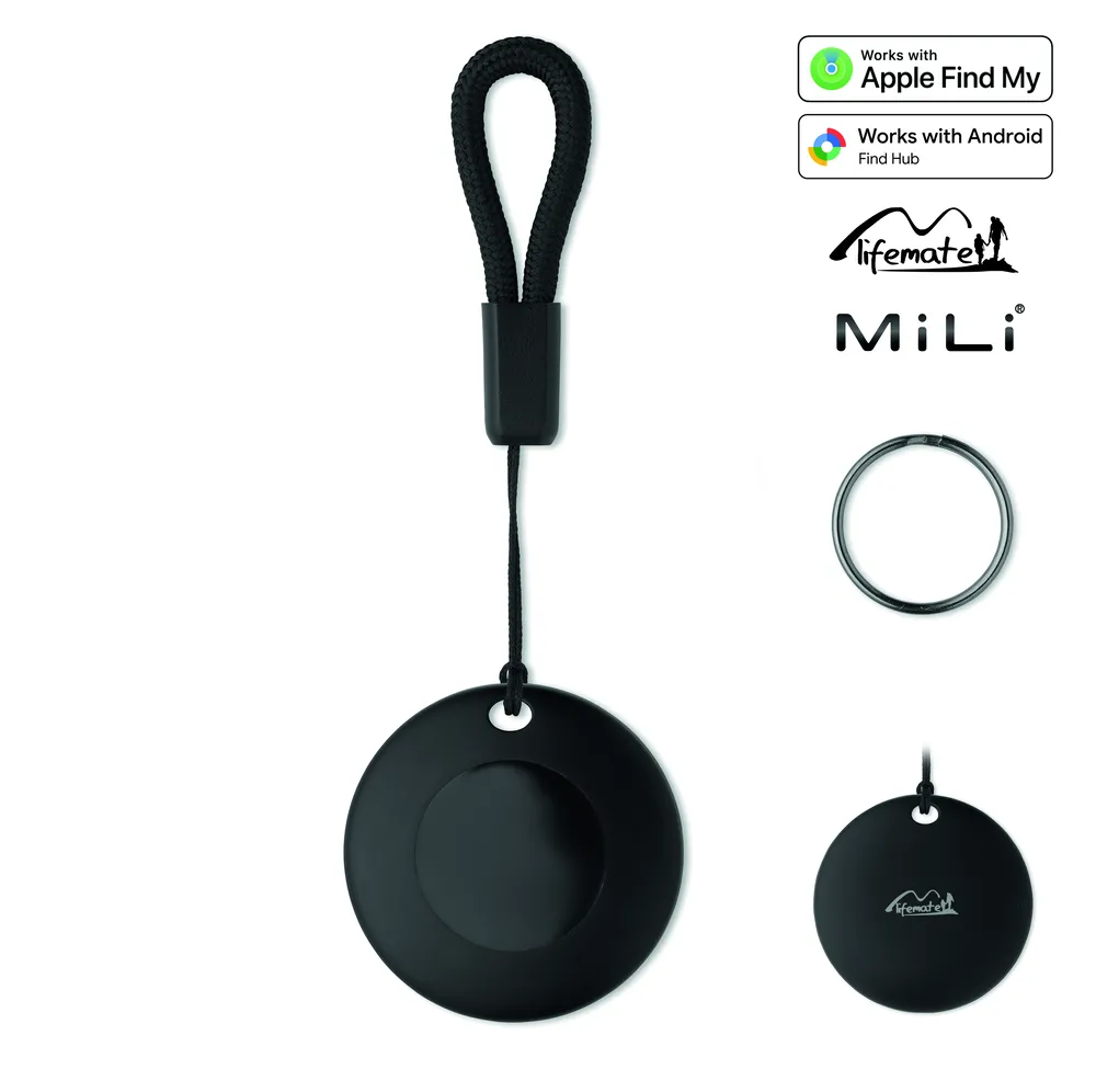 Lifemate · Smart Find My Locator – Zwart