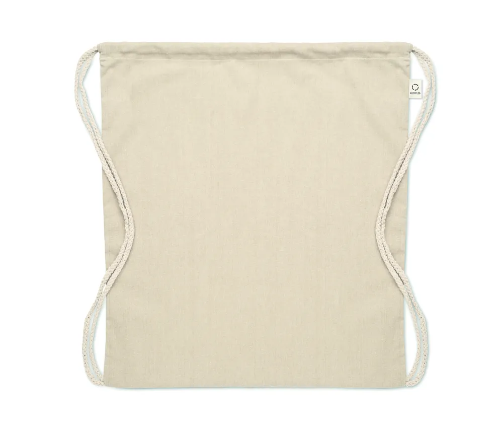 Cabetri · Trekkoord rugzak gerecycled – Beige