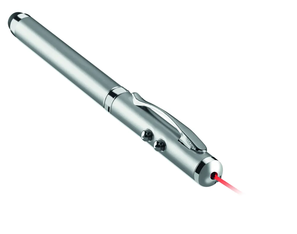Triolux · Laser pointer touch pen – Mat zilver