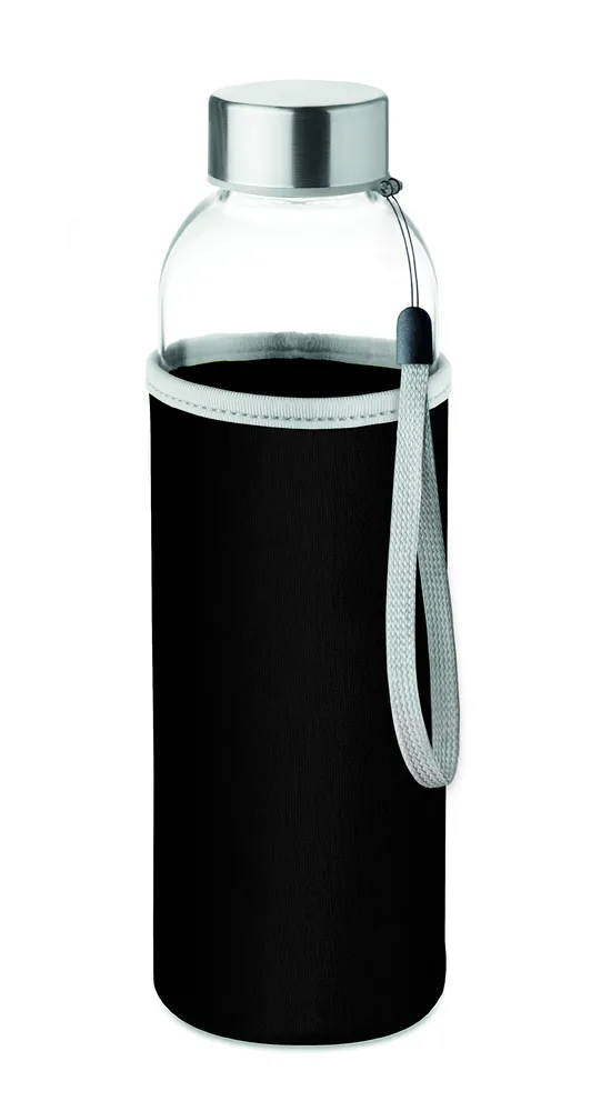 Utah Glass · Glazen drinkfles 500ml – Zwart