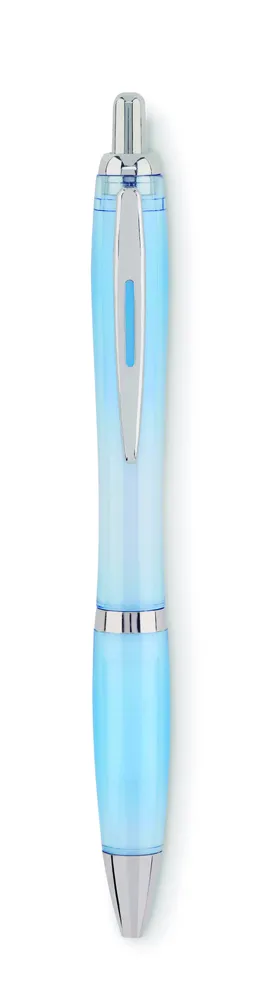 Rio RPET · RPET balpen – Transparant licht blauw