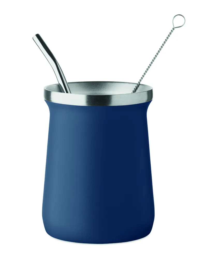 Miyerba · Yerba maté theekopje – Marineblauw