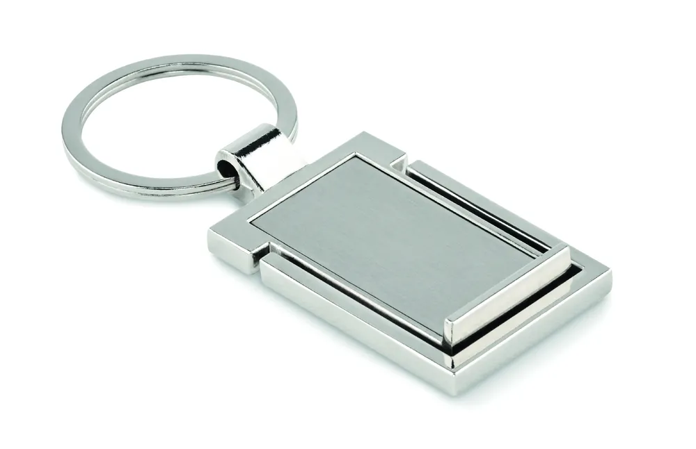Stanrin · Sleutelhanger en telefoonstanda – Zilver