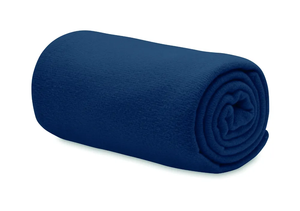 Bogda · RPET fleece deken 130gr/m² – Blauw