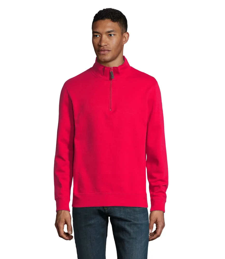 Stan Sweater met Rits 260 – Rood