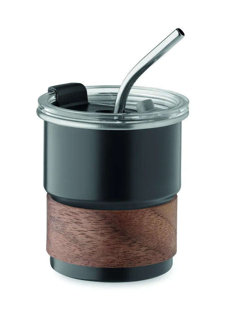 Mate · Enkelwandige beker 260ml – Zwart