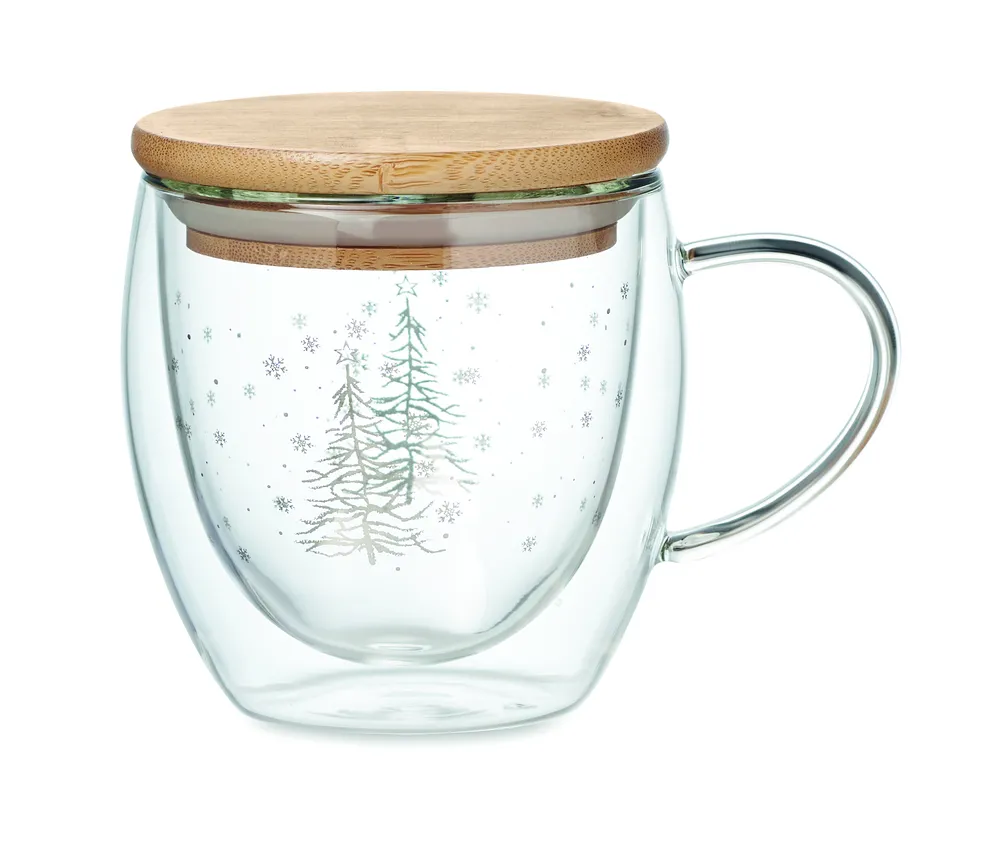 Sian · Dubbelwandige borosilicaat mok – Transparant