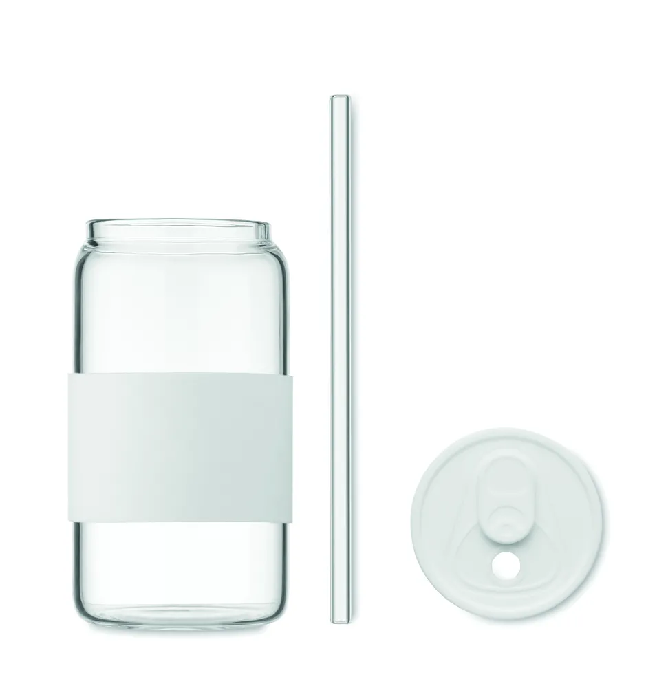 Borosip · Beker hoog borosilicaat 550ml – Wit