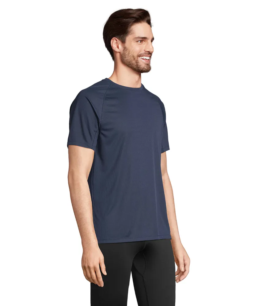 Vortex Raglan T-shirt – Franse marine