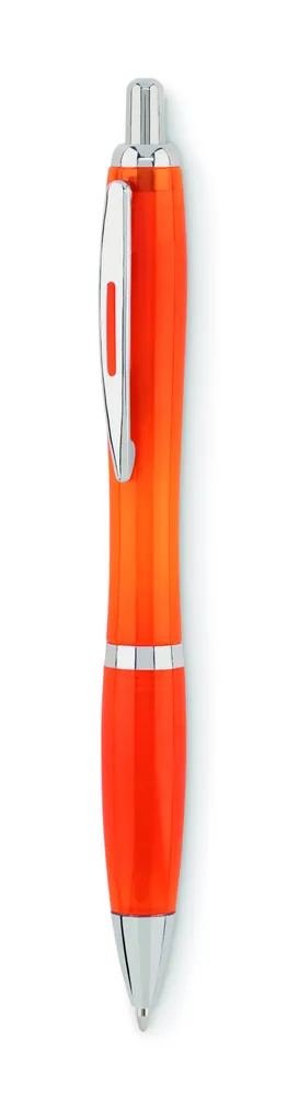 Rio RPET · RPET balpen – Transparant oranje