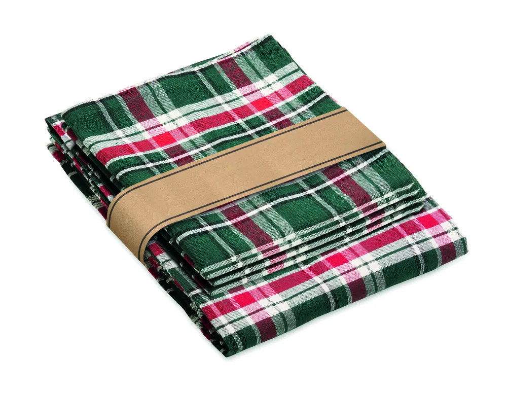 Santable · Geruit katoenen tafelkleed – Multicolour