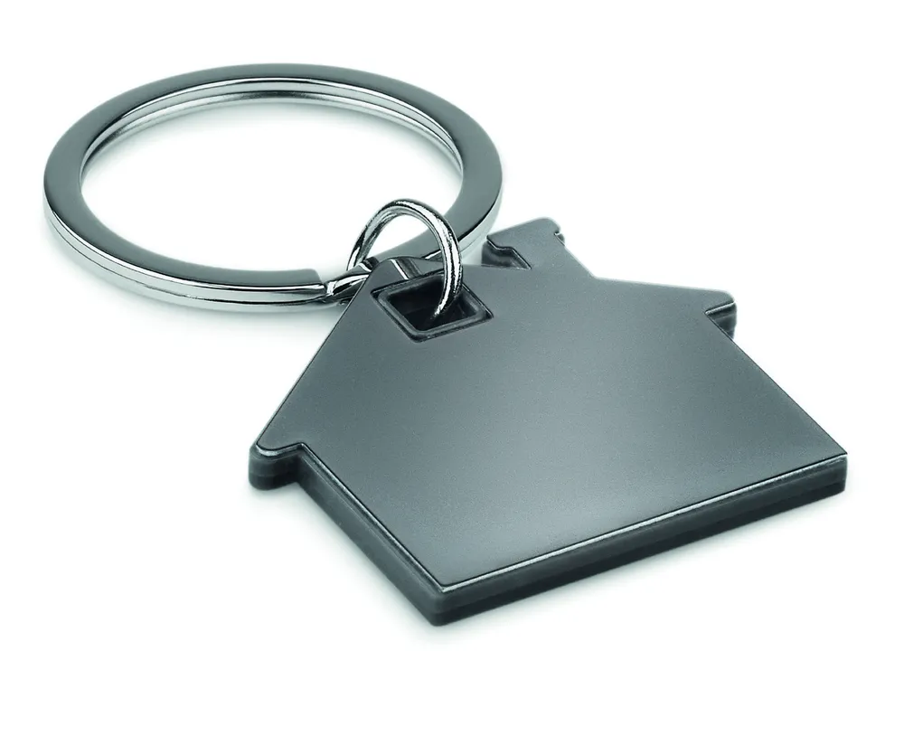 Imba · Huisvormige sleutelhanger – Zwart