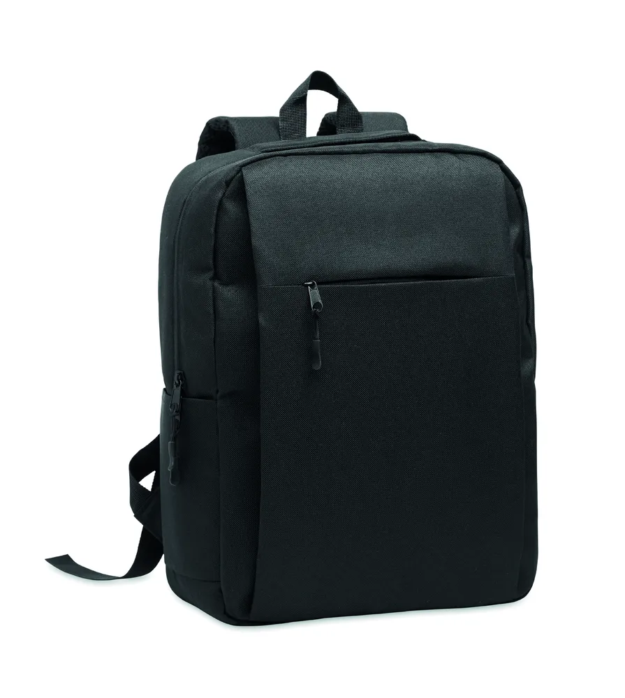 Akraos · RPET 15 inch laptop backpack – Zwart