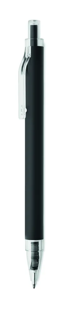 Nosta · Gerecyclede aluminium balpen – Zwart