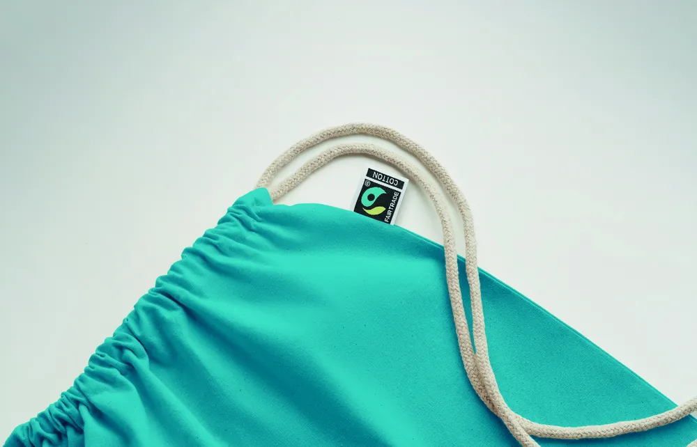 Osole Draw Colour · Fairtrade trekkoordtas 180g – Turquoise
