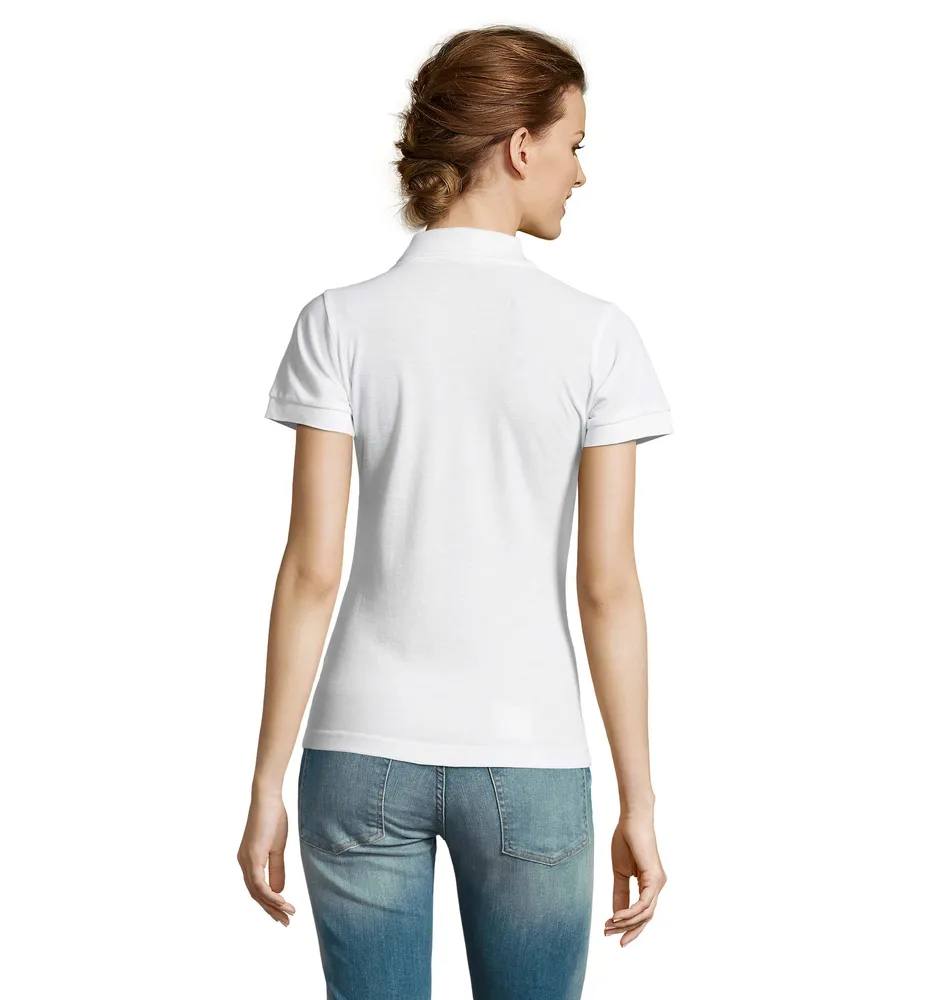 Prime Women · Prime dames polo200g – Wit