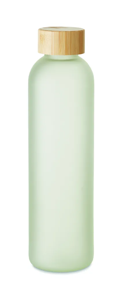 Lom · 650ml Sublimatie glazen fles – Transparant wit