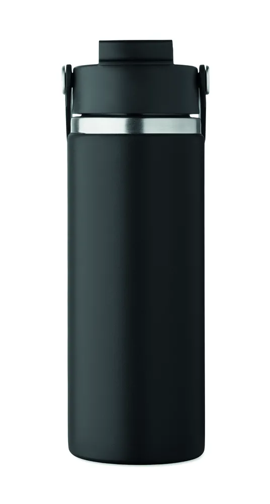 Suma Grip · Dubbelwandige fles 500ml – Zwart