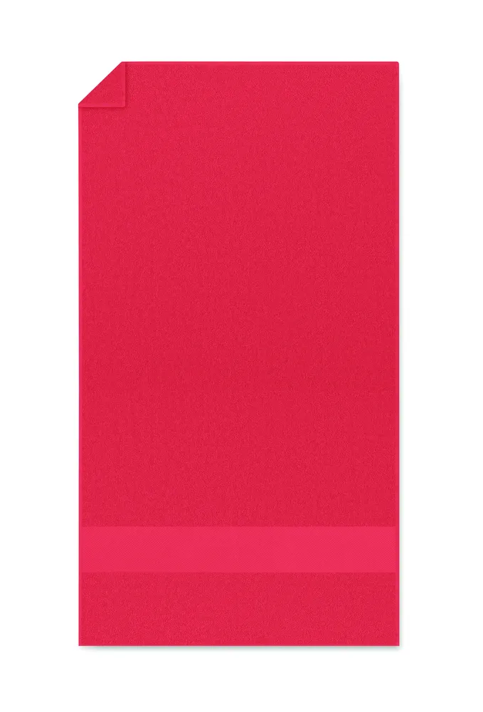 Serry · Handdoek organisch 50x30cm – Rood