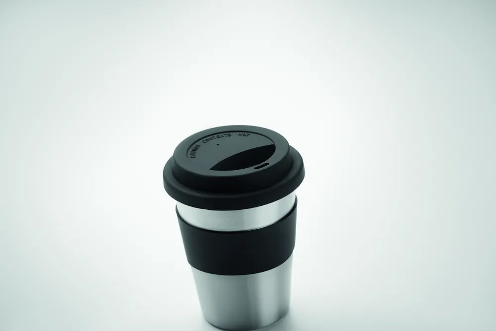 Irmug · Rvs drinkbeker 350 ml – Zwart