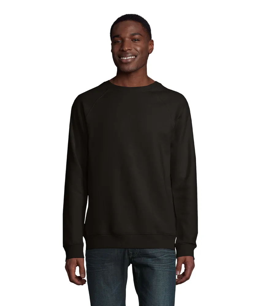 Space uni sweater 280g – Zwart