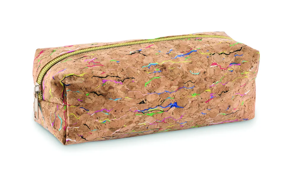 Corchaso · Etui van gekleurd kurk – Beige