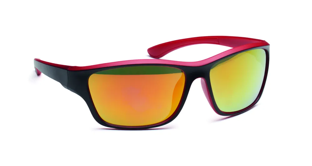 Yuma · Gespiegelde sportzonnebril Uv40 – Rood