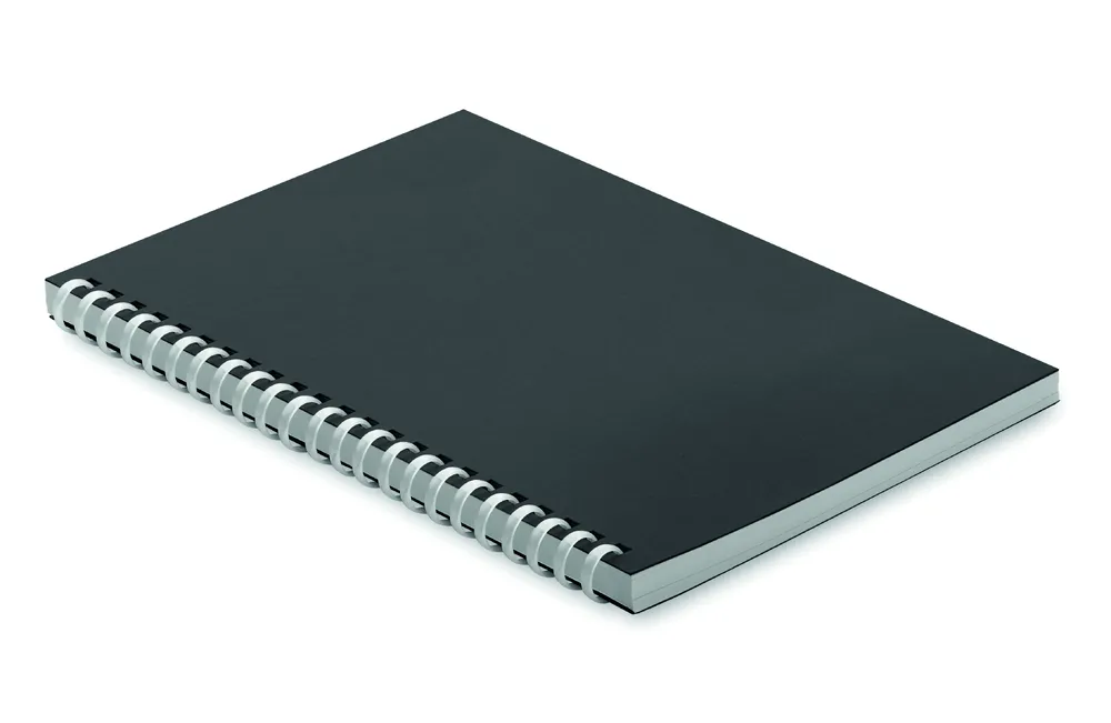 Recarnote · A5 notitieboek van gerecycled k – Zwart
