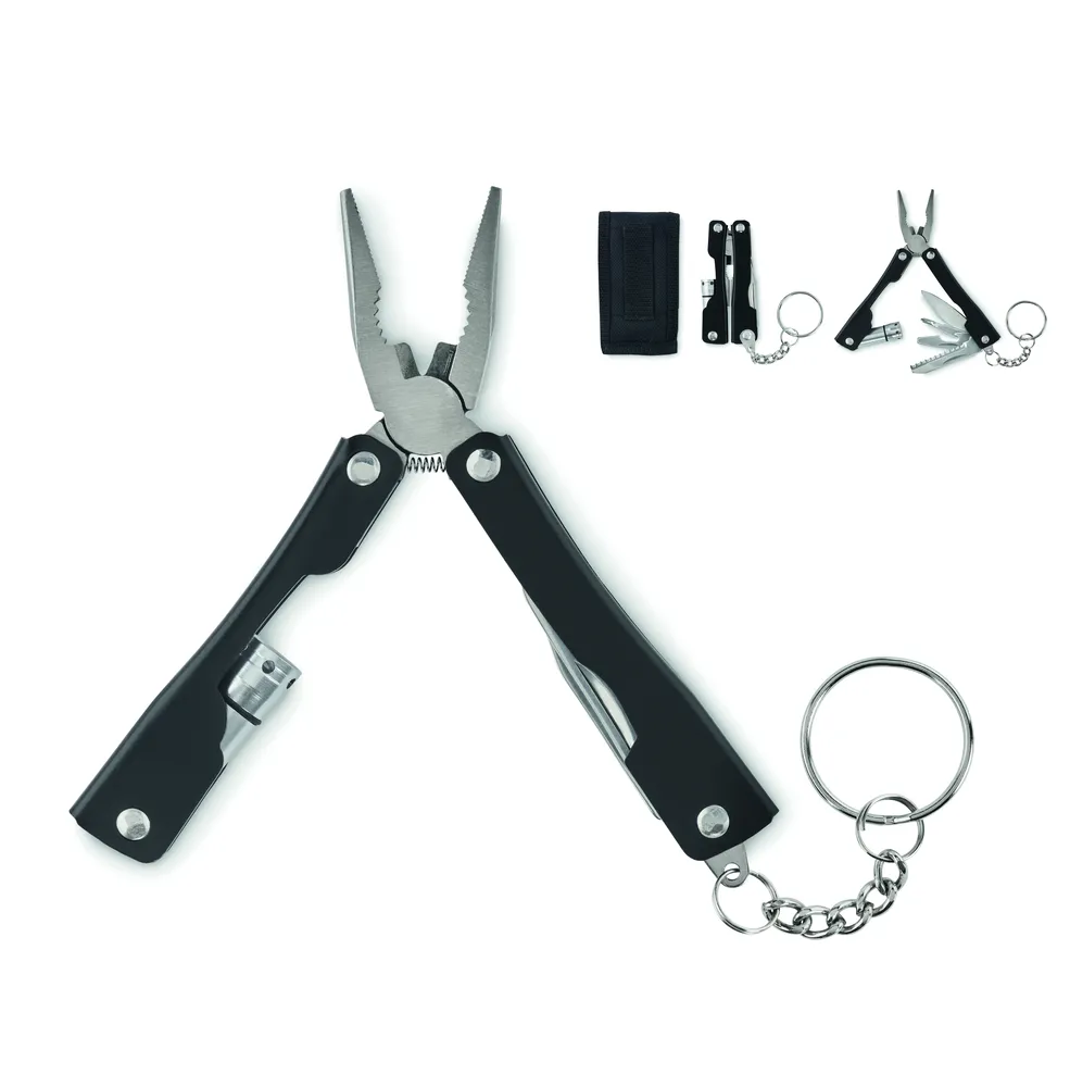 Ayuda · Opvouwbaar multi-tool mes – Zwart