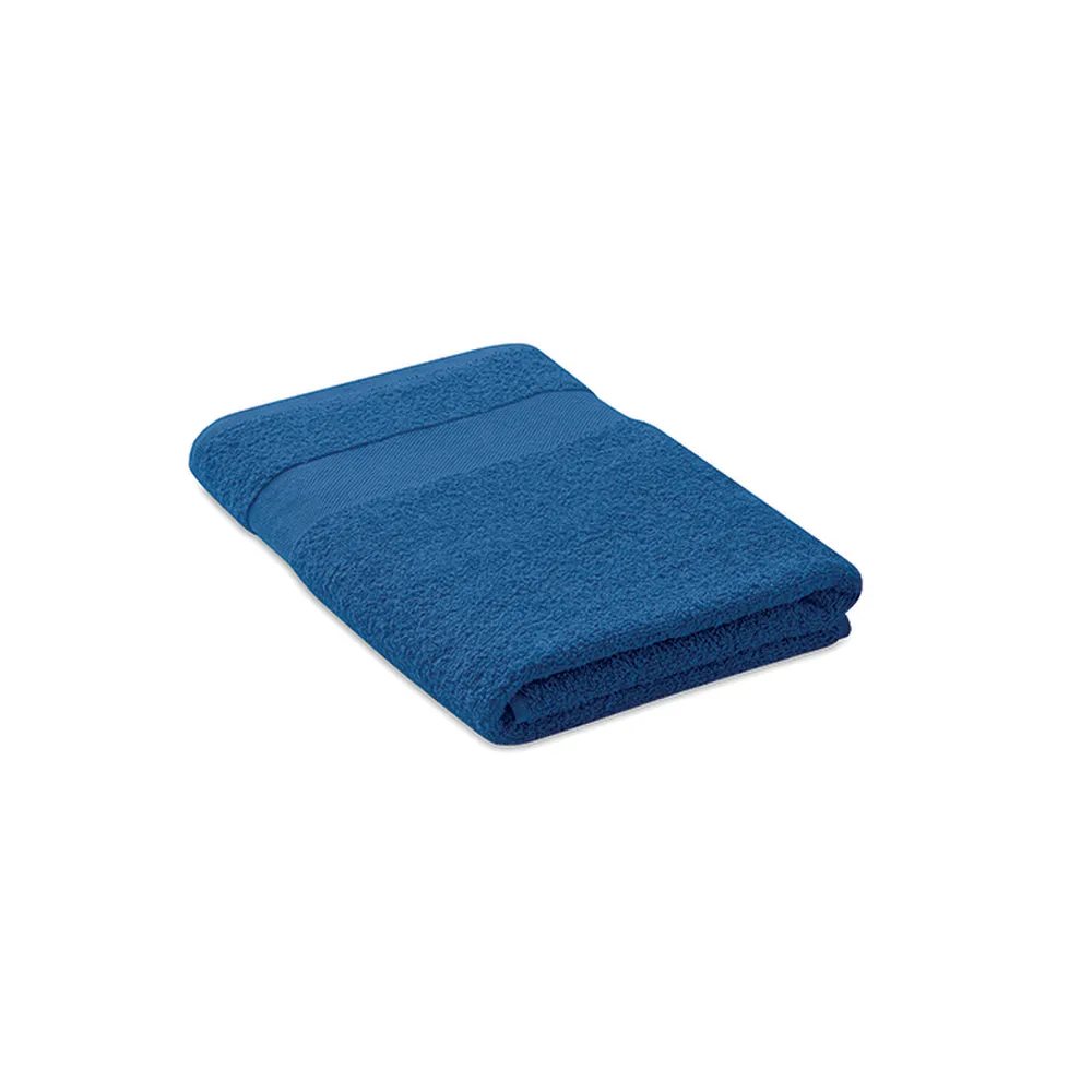 Perry · Handdoek organisch 140x70 – Royal blauw