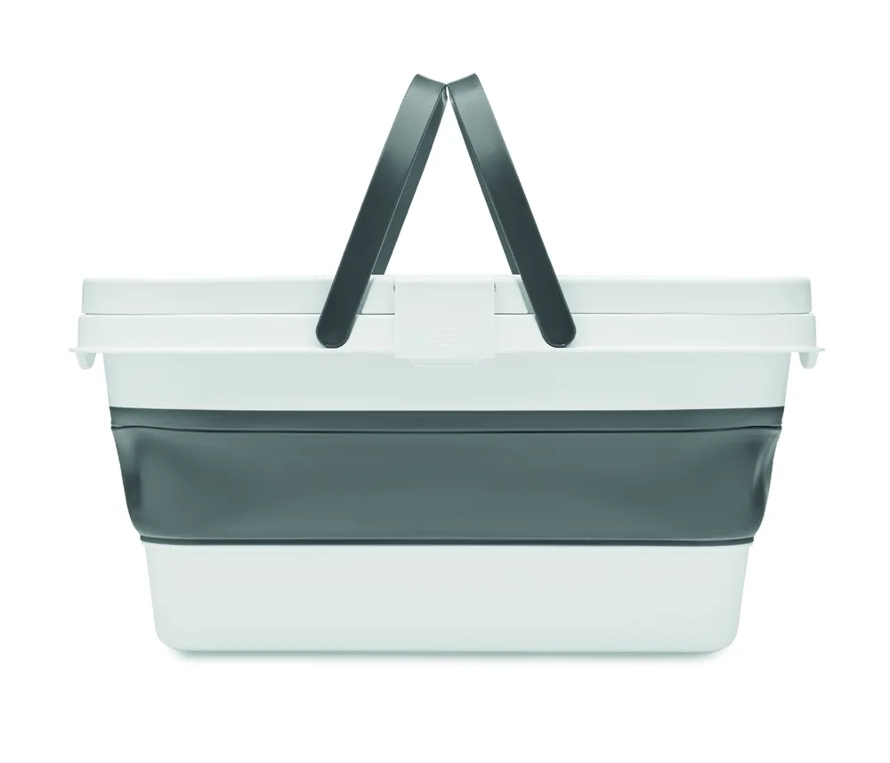 Cesta · Opvouwbare picknickmand – Wit
