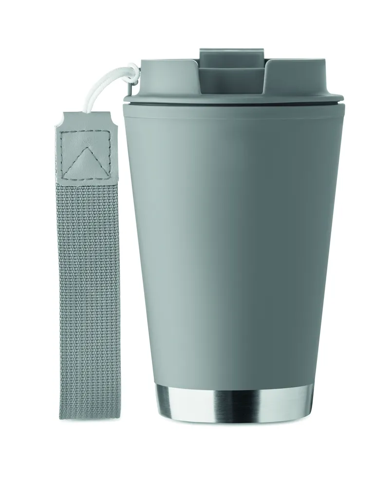 Topiz · Dubbelwandige beker 300ml – Steengrijs