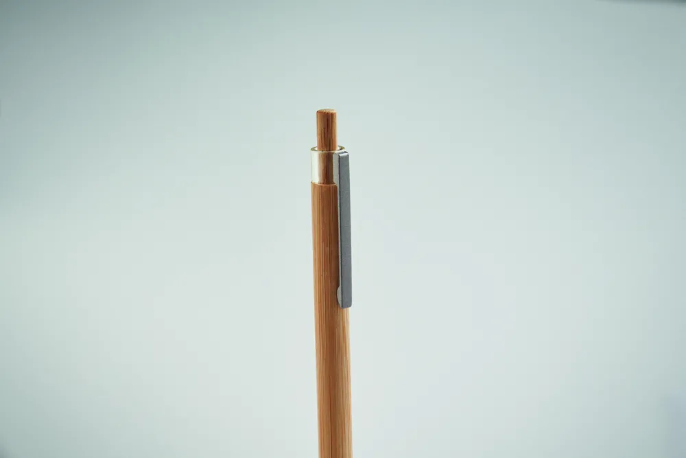 Itea · Bamboe balpen met drukknop – Hout