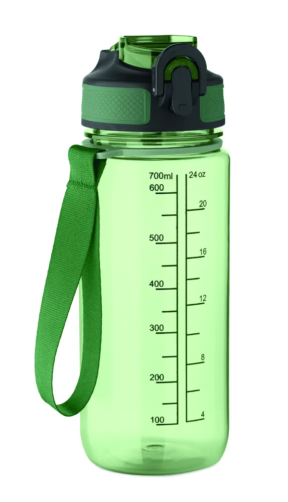 Enkel · Sportdrinkfles 700ml – Transparant groen