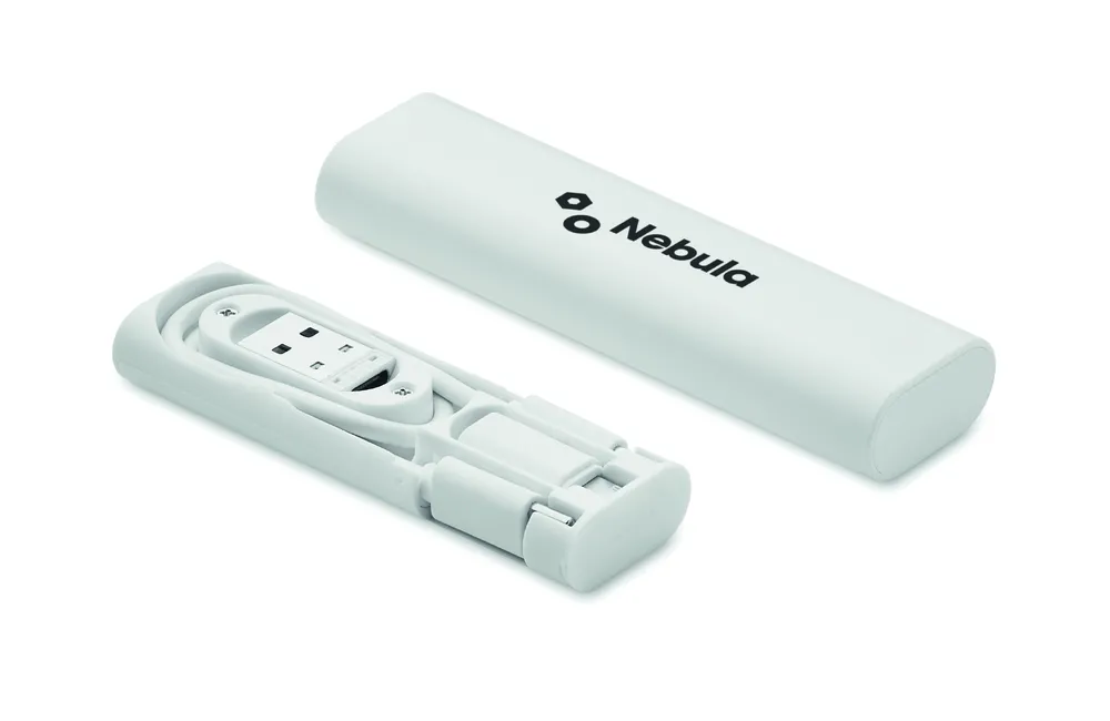 Supable · 9 in 1 kabel-/connectorset – Wit